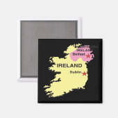 Irland Magnet (Vorderseite/Rückseite)