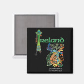 Irland Magnet (Vorderseite/Rückseite)