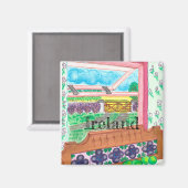 Irland Magnet (Vorderseite/Rückseite)