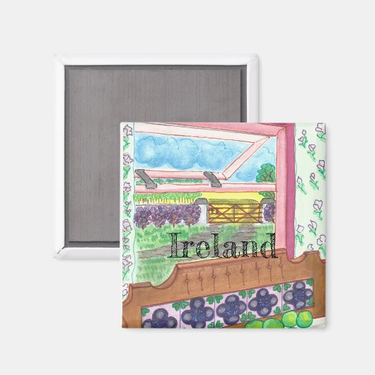 Irland Magnet (Vorderseite/Rückseite)