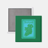 Irland Magnet (Vorderseite/Rückseite)