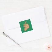 Irland Map Sticker (Umschlag)