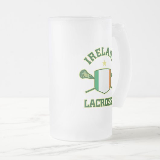 Irland Mattglas Bierglas (VorderseiteRechts)