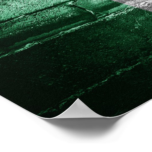 Irland-Mauer Poster (Ecke)