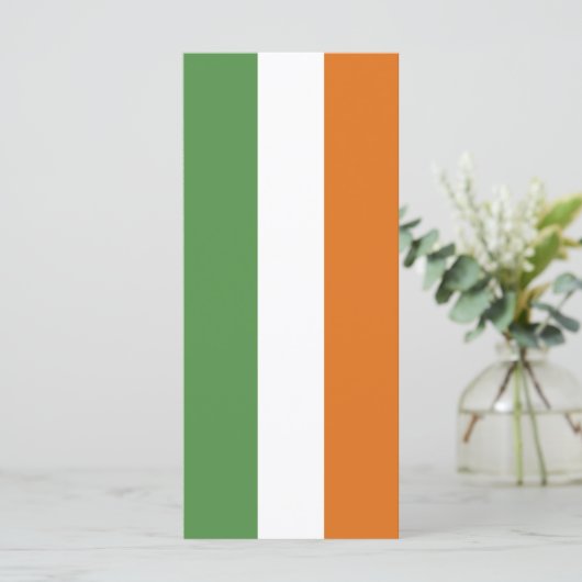 Irland Menükarte (Stehend Vorderseite)