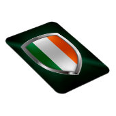 Irland Metallic Emblem Magnet (Rechte Seite)