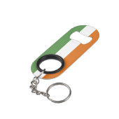 Irland Mini Flaschenöffner (Rückseite Schrägansicht)