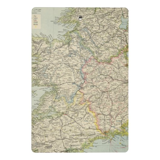 Irland Mini Klemmbrett (Rückseite)