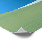 Irland Minimal Reiseplakat Poster (Ecke)