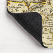 Irland mit Grenzen Mousepad (Ecke)