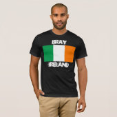 Irland mit irischer Flagge T-Shirt (Vorne ganz)