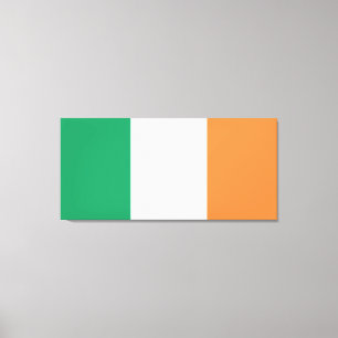 Irland Nationalflagge, Irischer Standard, Banner Leinwanddruck