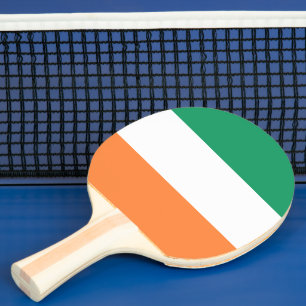 Irland Nationalflagge, Irischer Standard, Banner Tischtennis Schläger