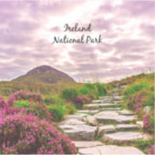 Irland Nationalpark Aufkleber (Vorderseite)