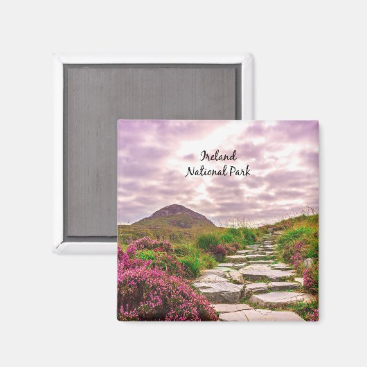 Irland Nationalpark Magnet (Vorderseite/Rückseite)