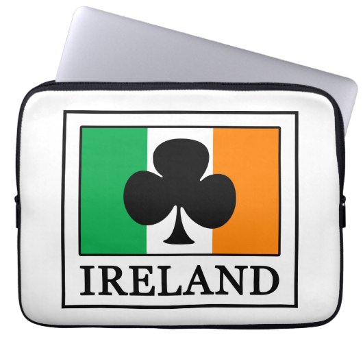 Irland Notebook-Hülle Laptopschutzhülle (Vorderseite)