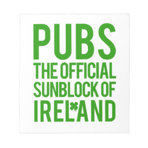Irland Notizblock