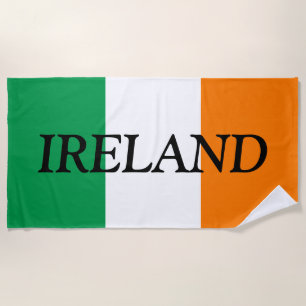 Irland - offizielle Flagge Strandtuch