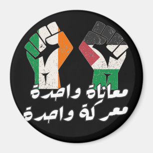 Irland Palästina Solidarität Magnet
