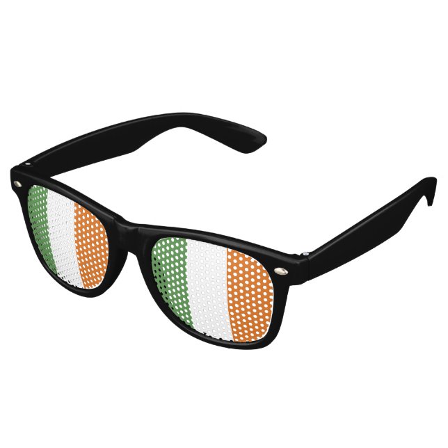 Irland Partybrille (Schrägansicht)