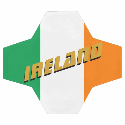 Irland Patriotic Football & Irish Flag Fußball (Flach)