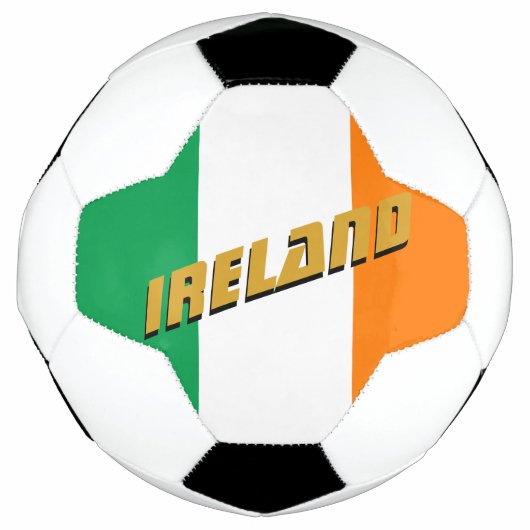 Irland Patriotic Football & Irish Flag Fußball (Vorderseite)