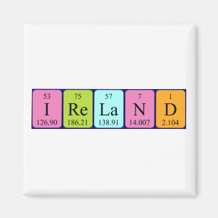 Irland Periodenmagnet Magnet