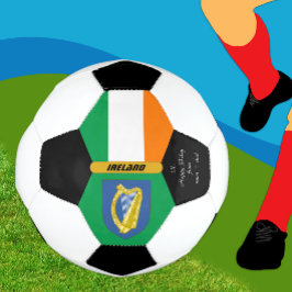 Irland Personalisiert, Flagge, Foto Fußball-Ball Fußball