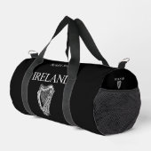 ⭐ IRLAND - Personalisierter Harf für Irland Duffle Bag (Rechte Ecke)