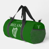 ⭐ IRLAND - Personalisierter Harf für Irland Duffle Bag (Rechte Ecke)