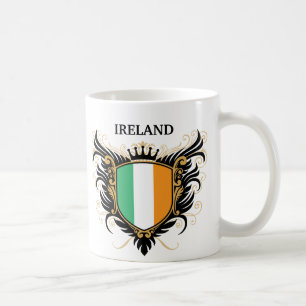 Irland [personifizieren Sie] Kaffeetasse