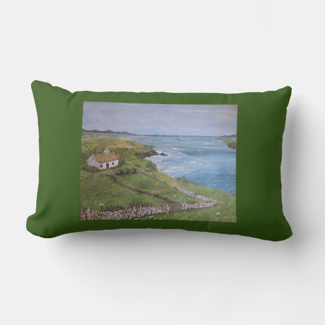 Irland, Pillow, Cushion Lendenkissen (Vorderseite)