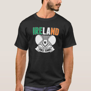 Irland Ping Pong Irisches Tischtennis-Team Unter T-Shirt