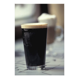 Irland. Pint Stout. Fotodruck