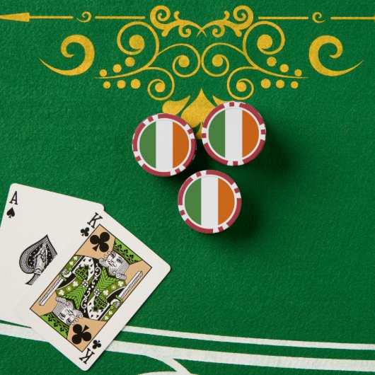 Irland Pokerchips (Pokertisch (Stapel))