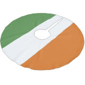 Irland Polyester Weihnachtsbaumdecke (Schrägansicht)