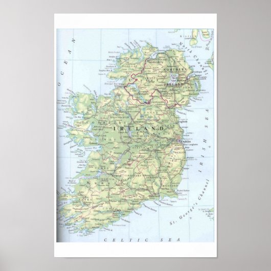 Irland Poster (Vorne)