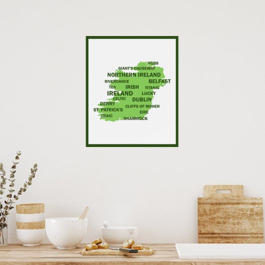 Irland Poster (Küche)