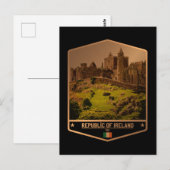 Irland Postkarte (Vorne/Hinten)