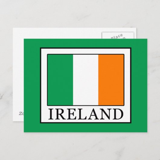 Irland Postkarte (Vorne/Hinten)