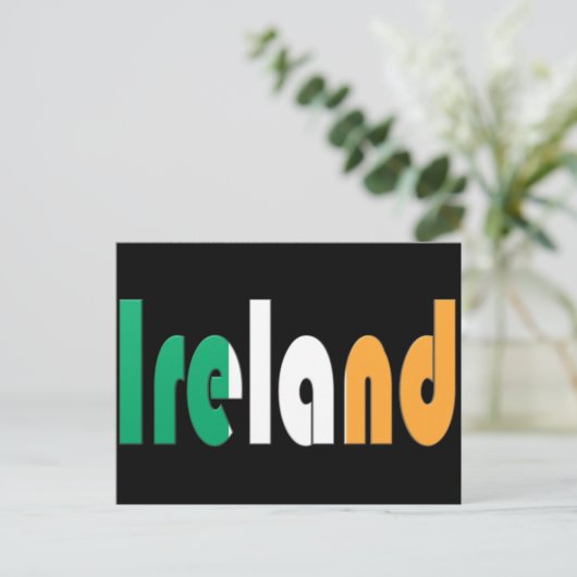 Irland Postkarte (Stehend Vorderseite)