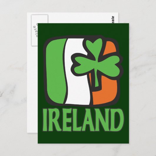 Irland Postkarte (Vorne/Hinten)