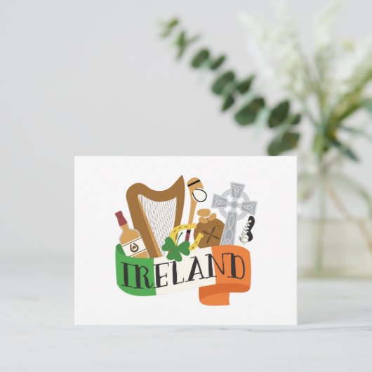 Irland Postkarte (Stehend Vorderseite)