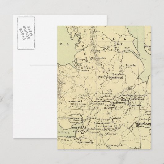 Irland Postkarte (Vorne/Hinten)