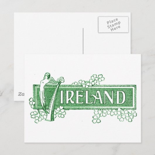 Irland Postkarte (Vorne/Hinten)