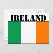 IRLAND POSTKARTE (Vorne/Hinten)