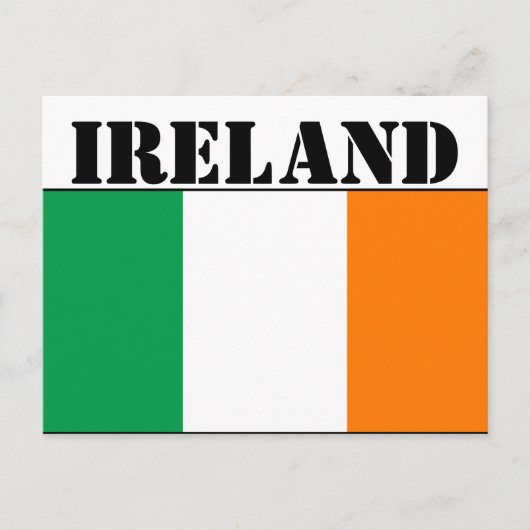 IRLAND POSTKARTE (Vorderseite)