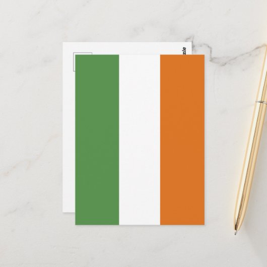 Irland Postkarte (Vorderseite/Rückseite Beispiel)