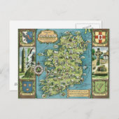 Irland Postkarte (Vorne/Hinten)