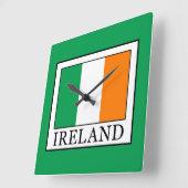 Irland Quadratische Wanduhr (Winkel)
